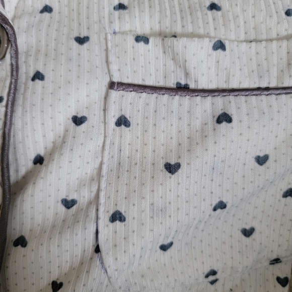 Namsa Mini Heart Short Sleeve Pajama Set - Size XL - Picture 3 of 6